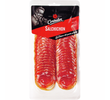 Колбаса Cortador Сальчичон сырокопченая нарезка, 80г