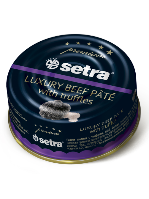 Паштет Setra Халяль говяжий с трюфелем, 100г