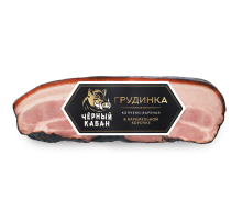Грудинка Черный кабан в карамельной корочке варено-копченая, 300г