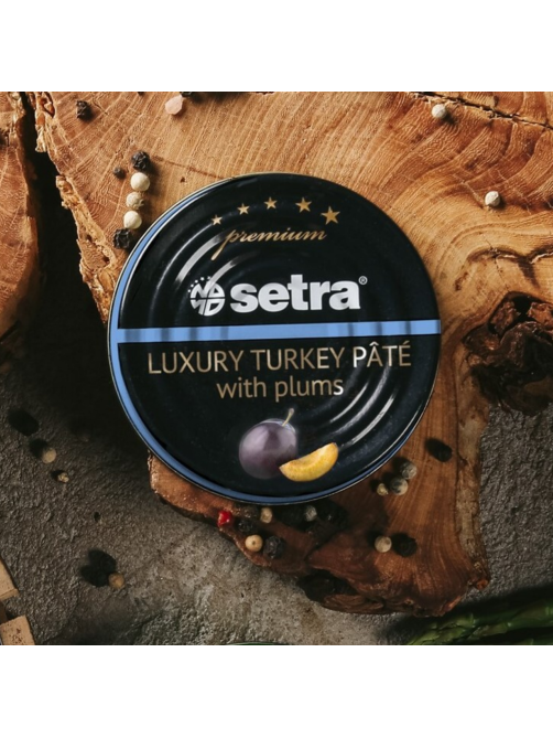 Паштет Setra из индейки с черносливом, 100г