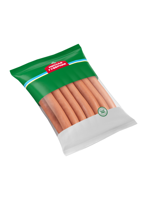 Сосиски Мясная губерния аппетитные классические вареные, ~1.25кг
