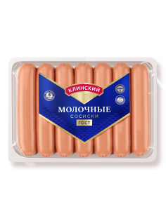 Сосиски Клинский Молочные, ~750г