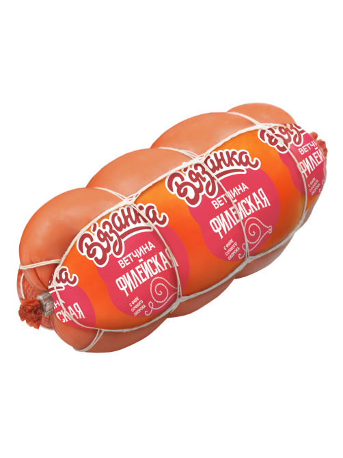 Ветчина Вязанка Филейская вареная, 450г