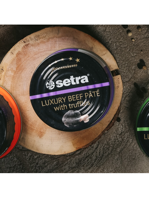 Паштет Setra Халяль говяжий с трюфелем, 100г