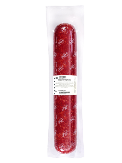 Колбаса Мясницкий ряд Сервелат элитный варено-копченая, ~850г