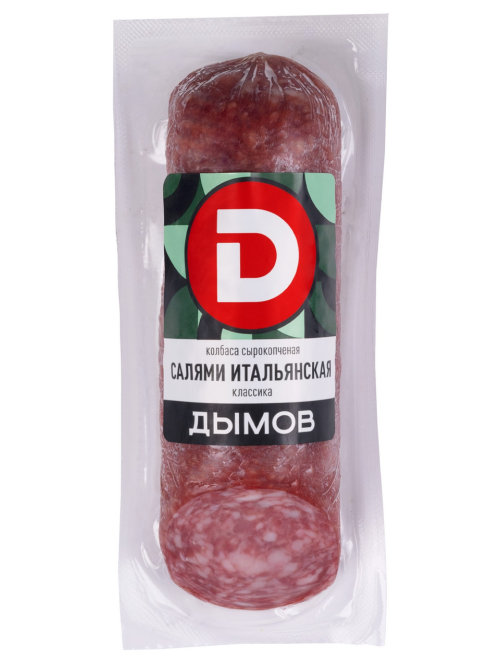 Колбаса Дымов салями Итальянская сырокопченая, 230г