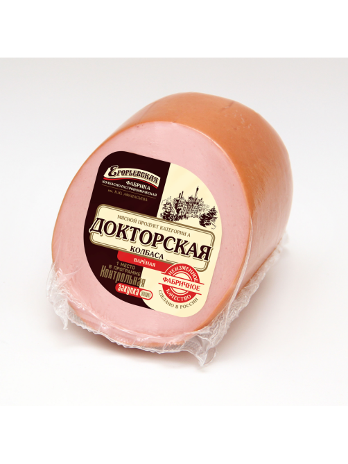 Колбаса Егорьевская фабрика Докторская вареная, 450г