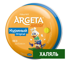 Паштет Argeta Junior куриный Халяль, 95г