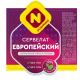 Колбаса Останкино Сервелат Европейский варено-копченая, 660г