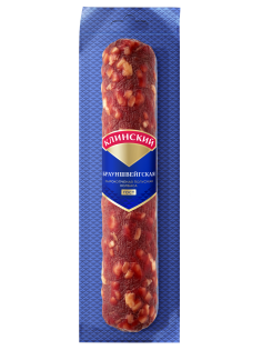 Колбаса Клинский МК Брауншвейгская сырокопченая, ~500г