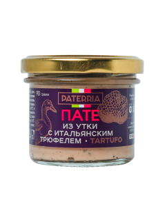 Пате Paterria из утки с итальянским трюфелем, 90г