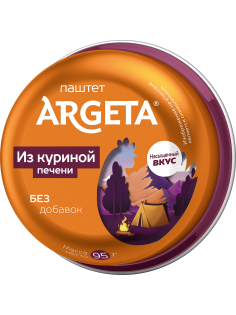 Паштет Argeta из куриной печени, 95г