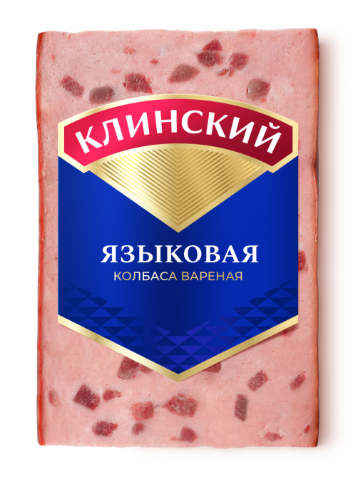 Колбаса Клинский языковая вареная, 450г