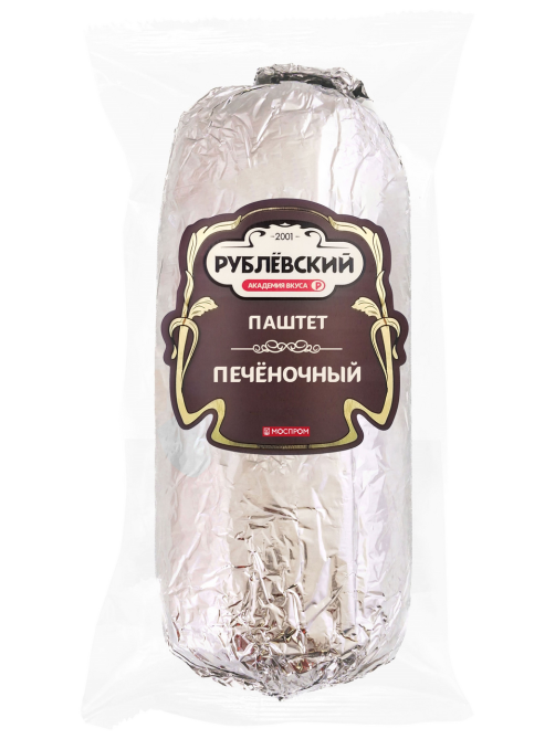 Паштет мясной Рублевский Печеночный, 250г
