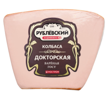 Колбаса Докторская Рублевский вареная, ~1кг