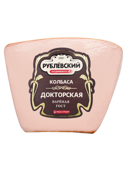 Колбаса Докторская Рублевский вареная, ~1кг