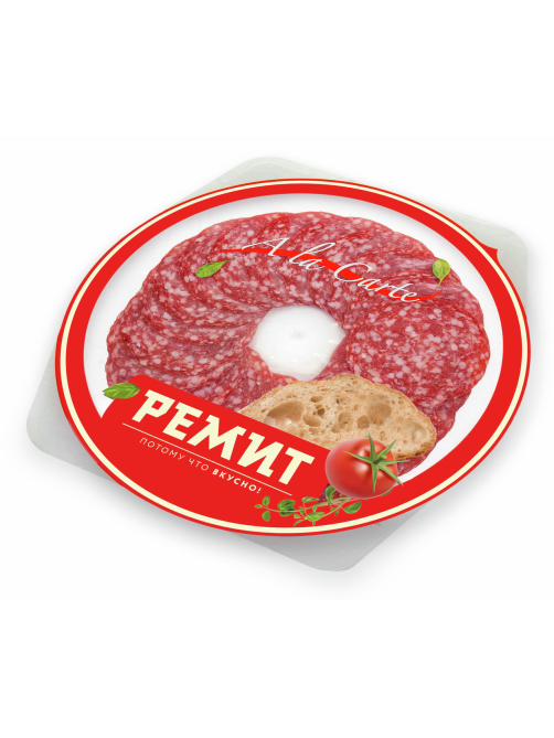 Колбаса Ремит Salame сырокопченая нарезка, 80г