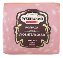 Колбаса Рублевский Любительская вареная, 400г