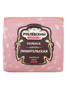 Колбаса Рублевский Любительская вареная, 400г