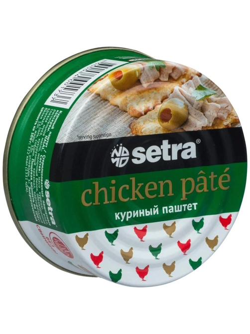 Паштет Setra Халяль куриный, 100г