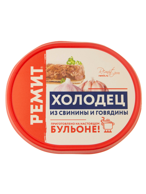 Холодец Ремит из свинины и говядины, 400г