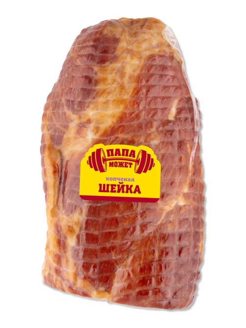 Шейка свиная Папа Может копченая, ~1.33кг