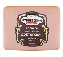 Колбаса Рублевский Докторская вареная, 400г