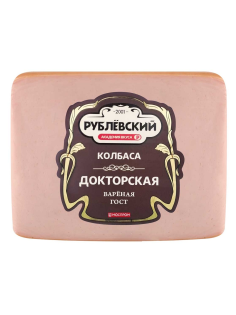 Колбаса Рублевский Докторская вареная, 400г