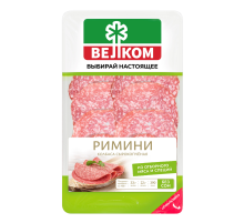 Колбаса Велком Римини сырокопченая нарезка, 70г