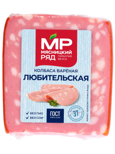 Колбаса Мясницкий ряд Любительская вареная, 400г