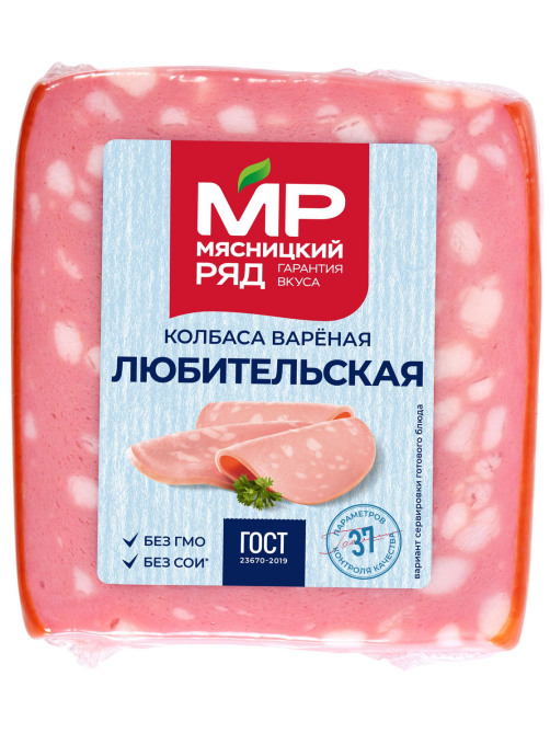 Колбаса Мясницкий ряд Любительская вареная, 400г