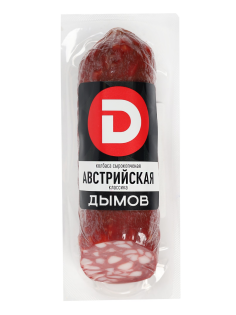Колбаса Дымов Австрийская Классика сырокопченая, 230г