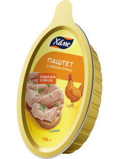 Паштет из мяса птицы Хаме Деликатесный, 105г