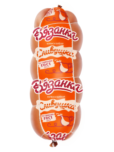 Колбаса Вязанка Сливушка вареная, ~1.35кг
