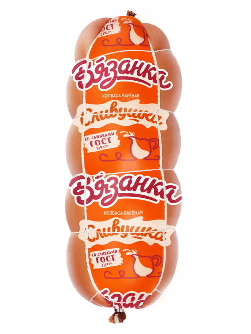 Колбаса Вязанка Сливушка вареная, ~1.35кг