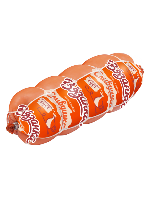 Колбаса Вязанка Сливушка вареная, ~1.35кг