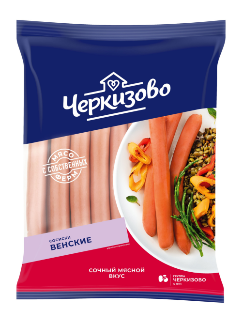 Сосиски Черкизово Венские, ~1.2кг
