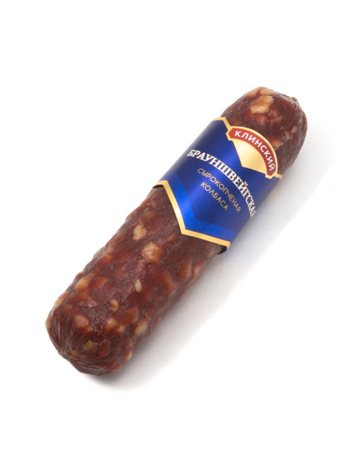 Колбаса Клинский МК Брауншвейгская сырокопченая, 300г