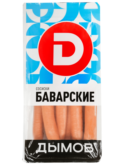 Сосиски Дымов Баварские, 600г