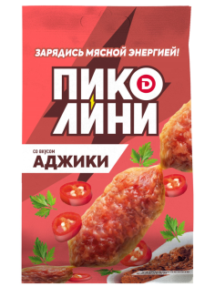 Колбаски Дымов Пиколини Аджика сырокопченые, 50г