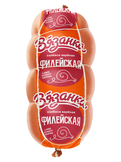 Колбаса Вязанка Филейская вареная, 450г