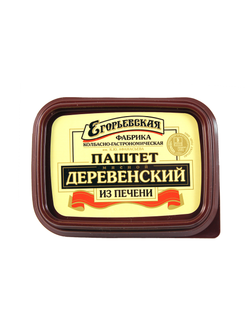Паштет Егорьевская фабрика деревенский, 150г
