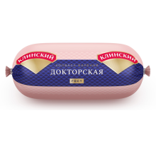 Колбаса Клинский Докторская вареная ГОСТ, 400г