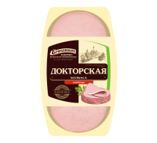 Колбаса Егорьевская фабрика докторская вареная нарезка, 200г