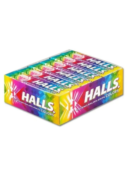 Леденцы Halls Colors, 25г x 12 шт