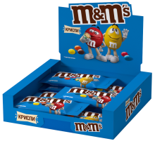 Конфеты M&M's Криспи драже с хрустящим центром, 36г x 32 шт