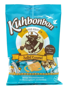 Конфеты Kuhbonbon Сливочная карамель с солью, 175г