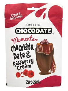 Конфеты Chocodate финики с малиновым кремом в молочном шоколаде, 90г