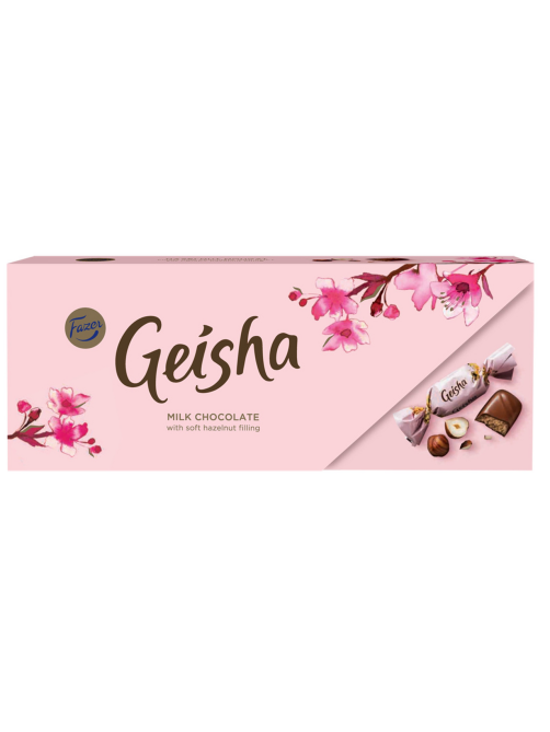 Конфеты Fazer Geisha с фундучной нугой, 250г