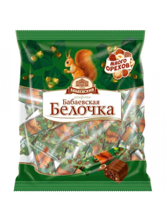 Конфеты Бабаевский Белочка шоколадные, 200г